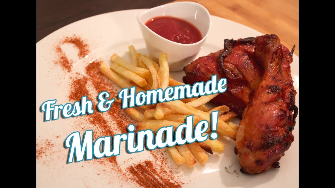 👽 ALIENBBQ FRUCHTIGE HÄHNCHENSCHENKEL aus frischer Marinade YouTube