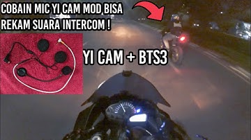 INTERCOM MOD (BTS3) BISA REKAM SUARA ACTION CAM