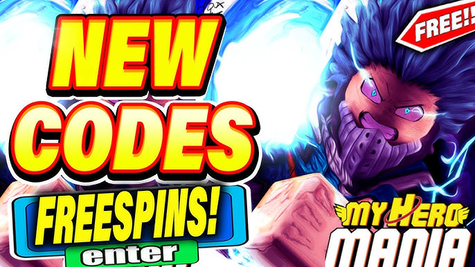 My Hero Mania Codes for free spins (November 2021) - Game News 24