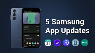 Details 5 Samsung Apps Update - New Features One UI 8.5 Update