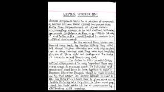 essay on women empowerment english_writing handwriting essay essaytyper essaywriting