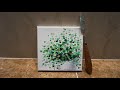 Flowerpot - Acrylic abstract painting#14 - Step by step -palette knife