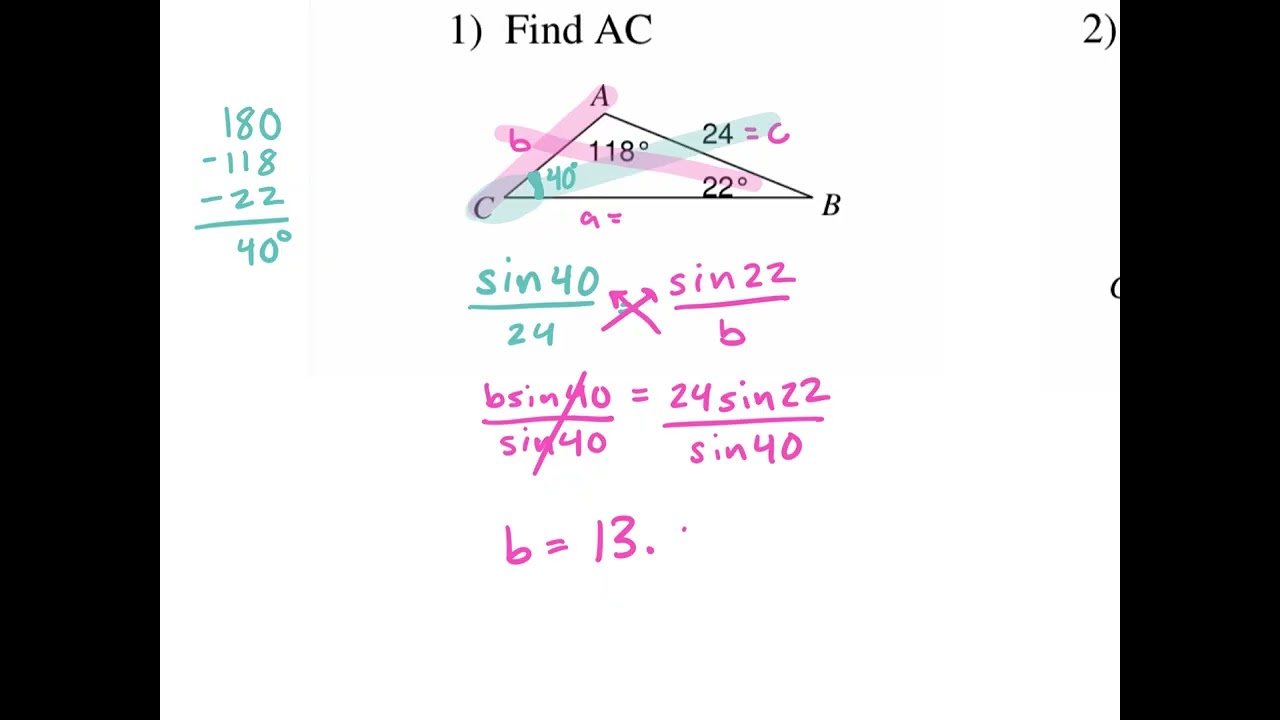 2.13 MFCA 5.5 LAW OF SINES NOTES