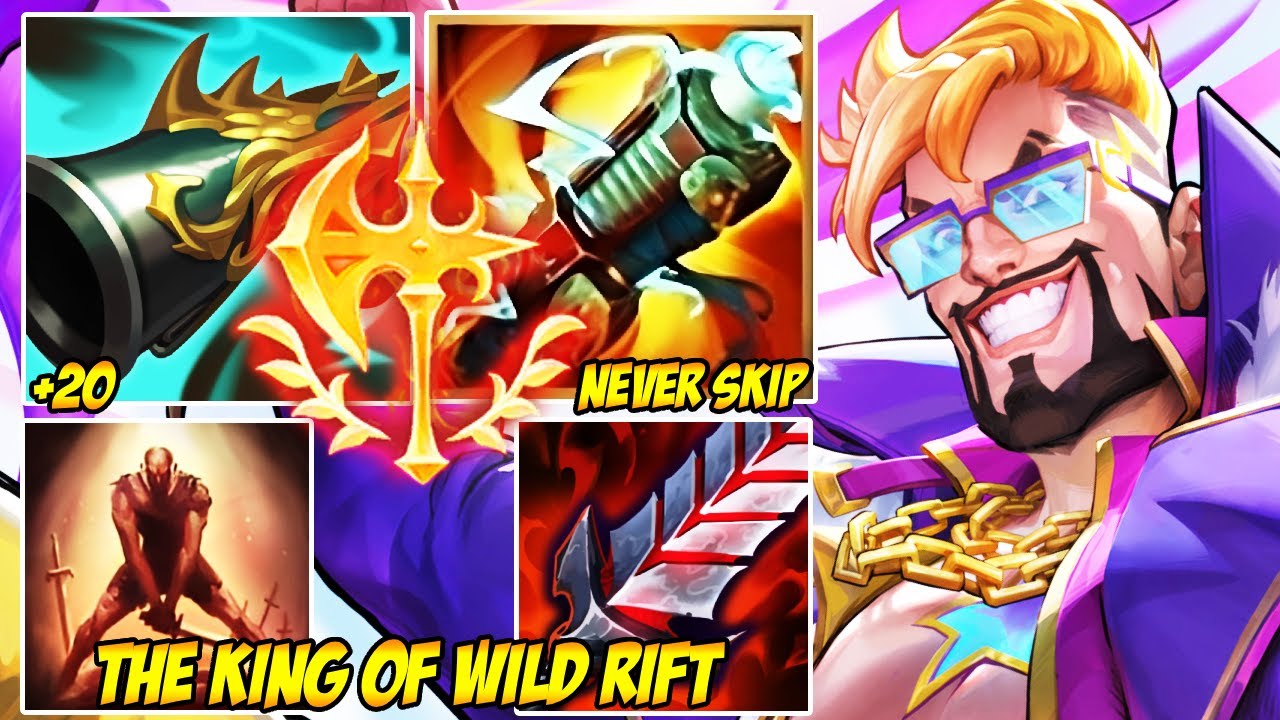 THE KING OF WILD RIFT WITH DRAVEN - THEIR TEAM COULDN’T SURVIVE EVEN ONE AXE