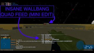 INSANE DOUBLE WALLBANG QUAD FEED MINI EDIT | ROBLOX Phantom Forces