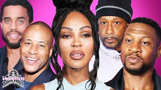 Meagan Good CHECKS Katt Williams for calling Jonathan Majors ugly? | Meagan MAD at her ex Devon etc
