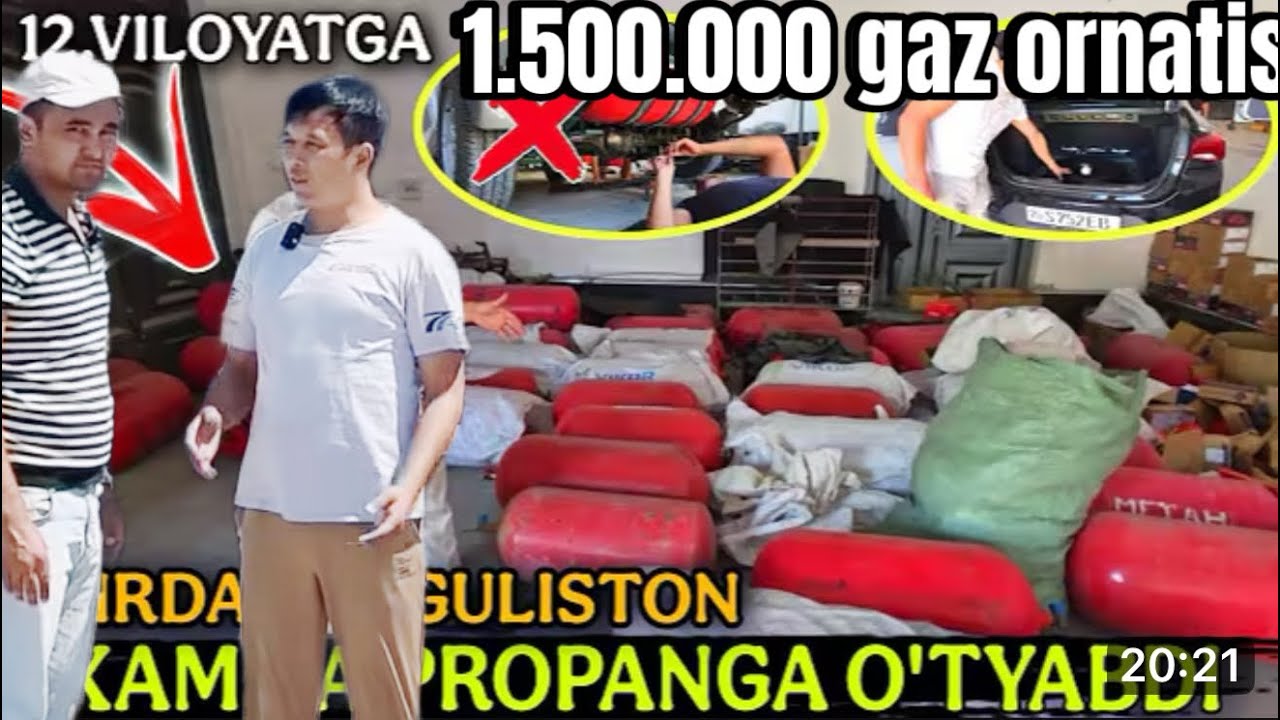 ☎️  97 275 93 39 Metan Propan ornatish narxlari 2025 Guliston 