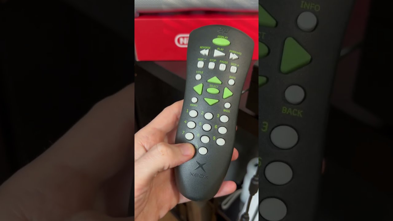 The Original Xbox Could Play DVD Movies 