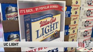 Cheers to Nostalgia: Utica Club Light Returns; Now Available for Local Purchase