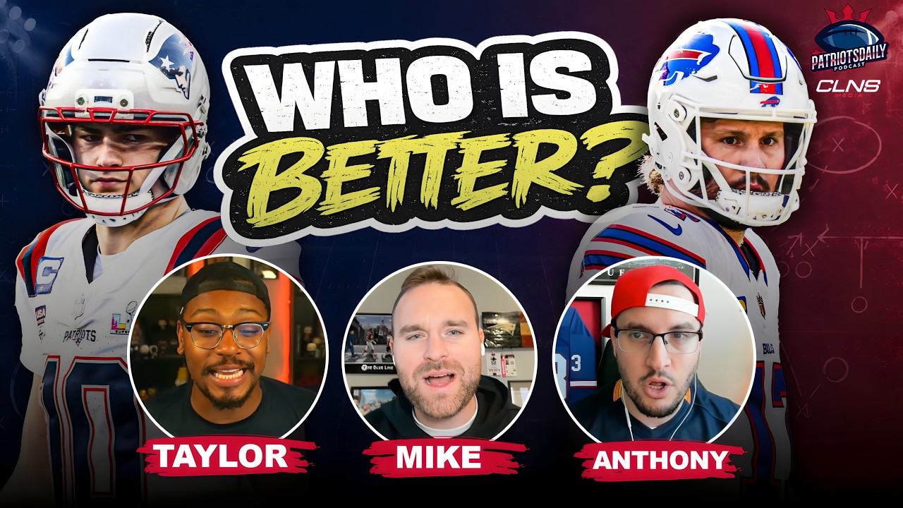 Has Drake Maye Closed the Gap on Josh Allen? | Patriots Daily