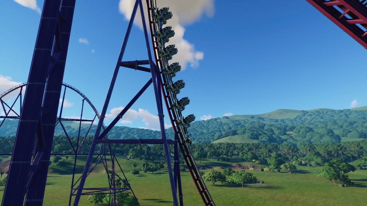 Giga Coaster Offride Planet Coaster 2 (made by Tuulech)