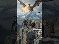 Vikings with alpha animal🗻 #animals #usa #uk #usareels #aivideo #animalworld