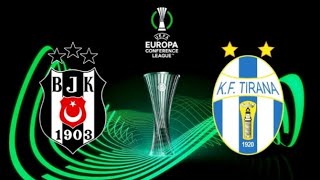 Beşiktaş 3-1 Tirana - Avrupa Konferans Ligi Eleme Turu İlk Maçı (27 Temmuz 2023)#besiktas #tirana