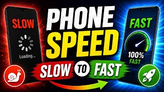 How to fix phone slow problem | How To Increase Phone Speed | phone slow to fast |