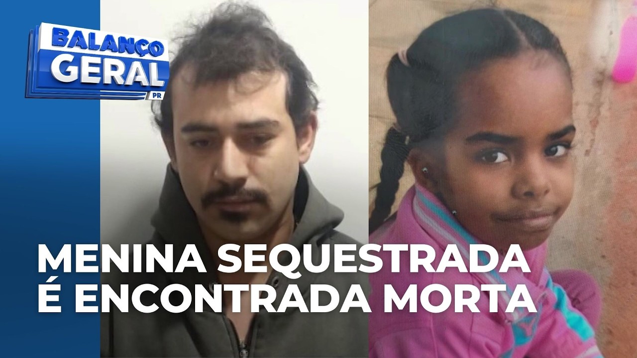 Menina de 8 anos, sequestrada pelo namorado da mãe, é encontrada morta após quase 4 dias de buscas
