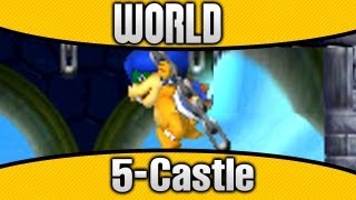 New Super Mario Bros. 2 - World 5-Castle 100% All Star Coins