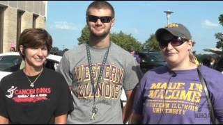 Move-in day at Western Illinois University