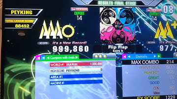 (DDR A3) 14 PFC#142 Flip Flap (ESP-14) 999,860!!!