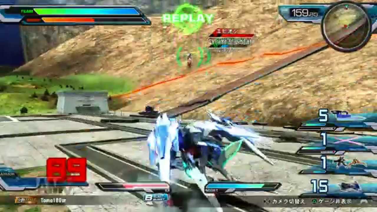 機動戦士ガンダムｅｘｖｓフルブースト ダブルオー ランクマッチ Mobile Suit Gundam 04 Youtube