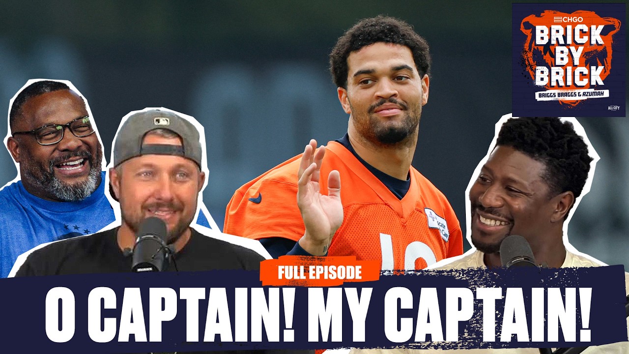 CHANGED CAPTAIN: Caleb Williams DIALED IN Entering Year 3 | Brick x Brick Podcast