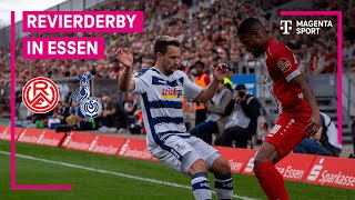 Rot-Weiss Essen - MSV Duisburg, Highlights mit Live-Kommentar | 3. Liga | MAGENTA SPORT