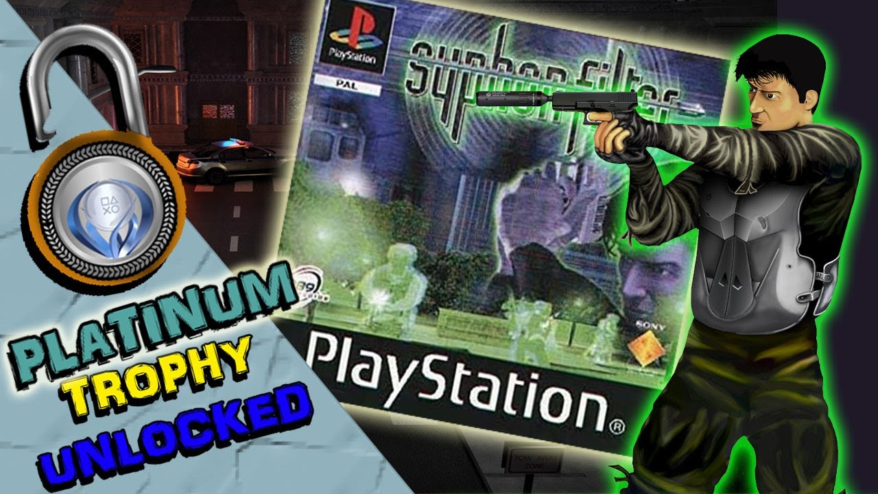 Syphon Filter 3 trophies on PS Plus complete PS1 classic trilogy