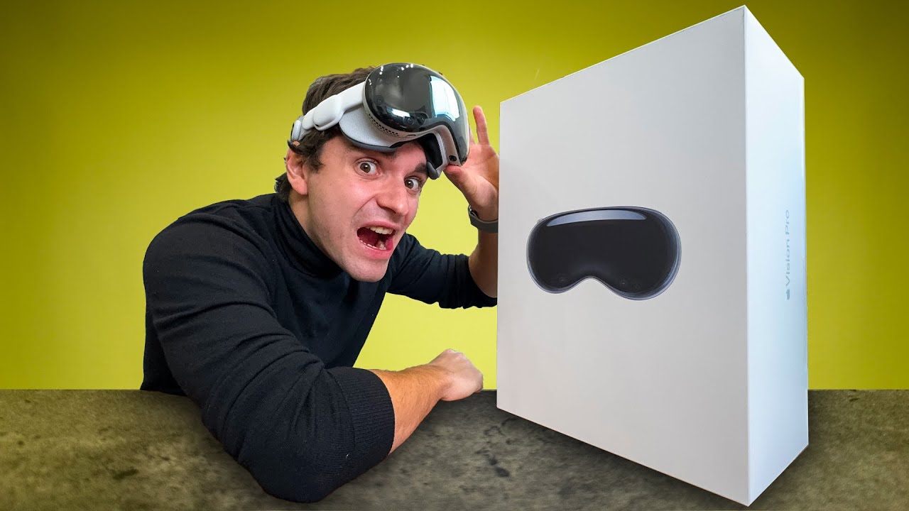 APPLE VISION PRO: Unboxing e PRIMO TEST - YouTube