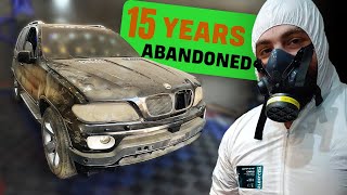THE BEST GENERATION OF BMW? | BMW X5 15 YEARS ABANDONED! CAR DETAILING