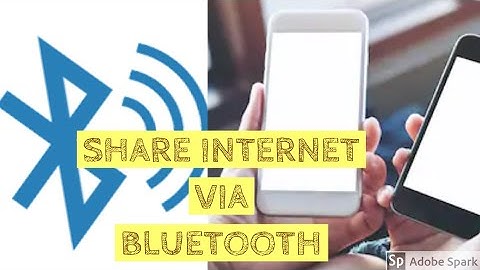Share Internet Via Bluetooth - Android Bluetooth Tethering Phone to Phone