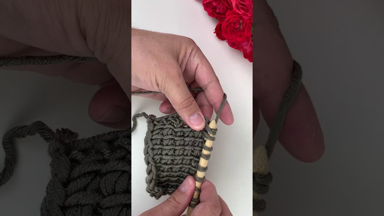 Diminuições no Crochê Tunisiano