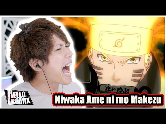 Niwaka Ame ni mo Makezu - Naruto Shippuden OP13 (HelloROMIX) class=