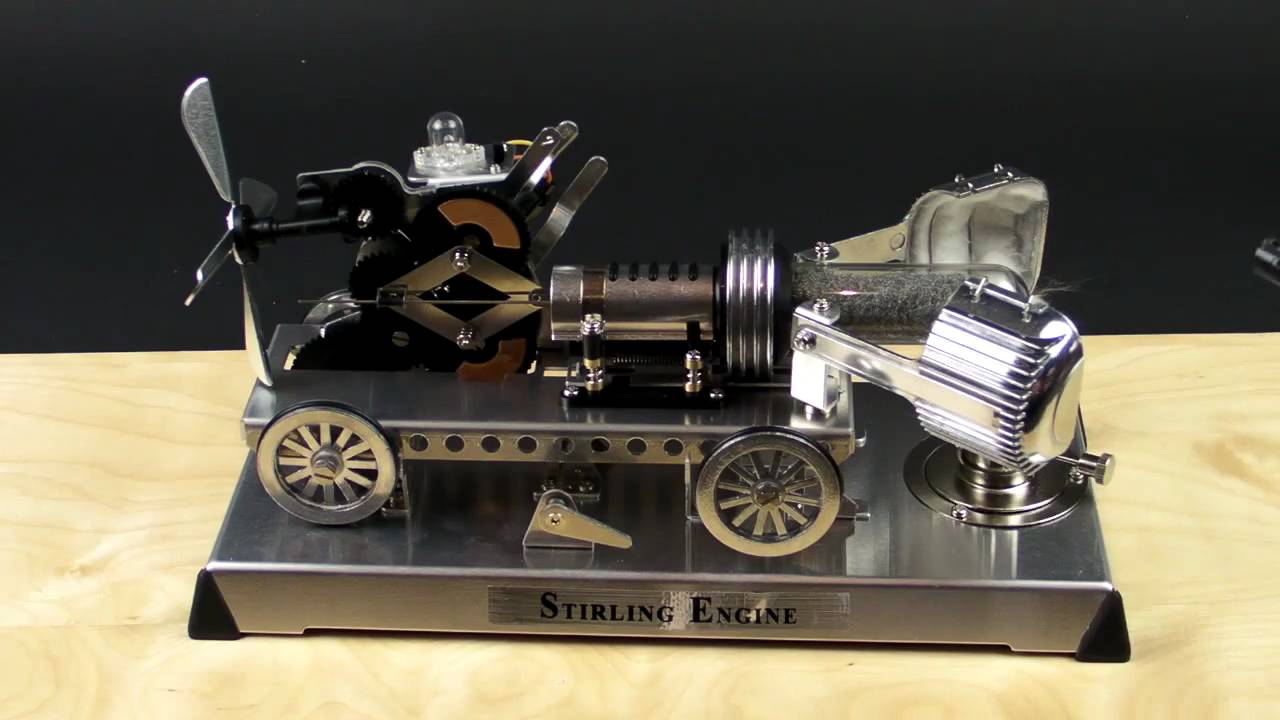 In the Maker Shed: Gakken Stirling Engine Kit - YouTube