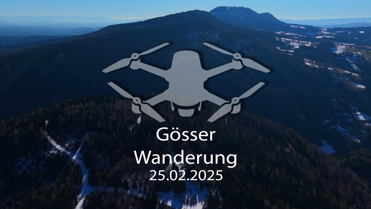 Wandern am Gösser: Spektakulärer Blick über den Passailer Kessel [4K Drohnenflug]