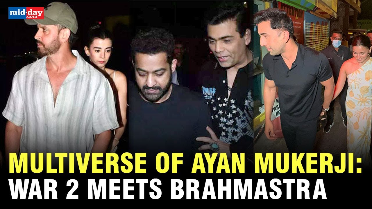 Hrithik Roshan, Alia Bhatt, Ranbir Kapoor, Jr NTR spotted at dinner