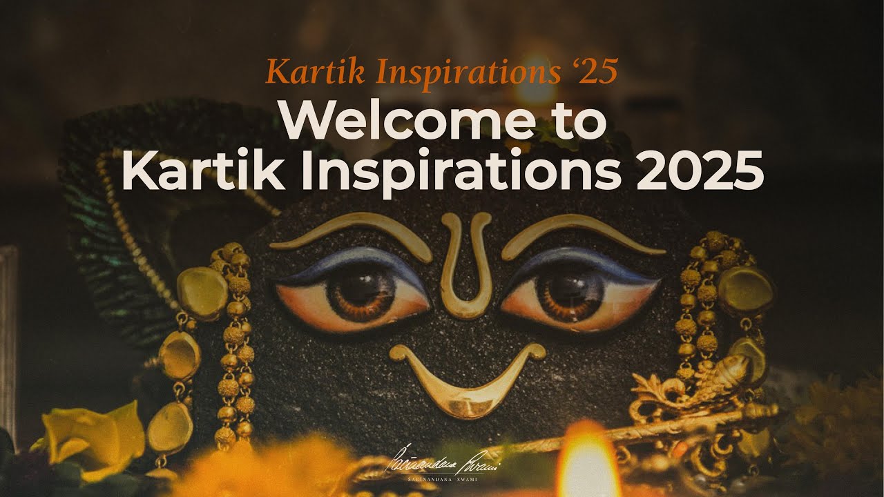 Welcome to Kartik Inspirations 2025 / Day 1 - YouTube