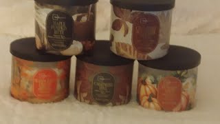 Walmart Fall Candle Haul! #candle #fragrance 