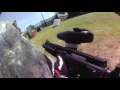 Jugando paintball en nuevo laredo