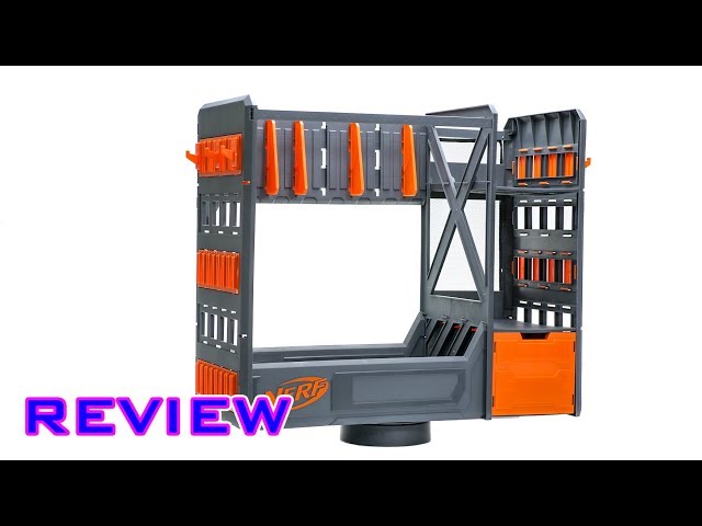 REVIEW] Nerf Blaster Rack Worth $50?! - YouTube