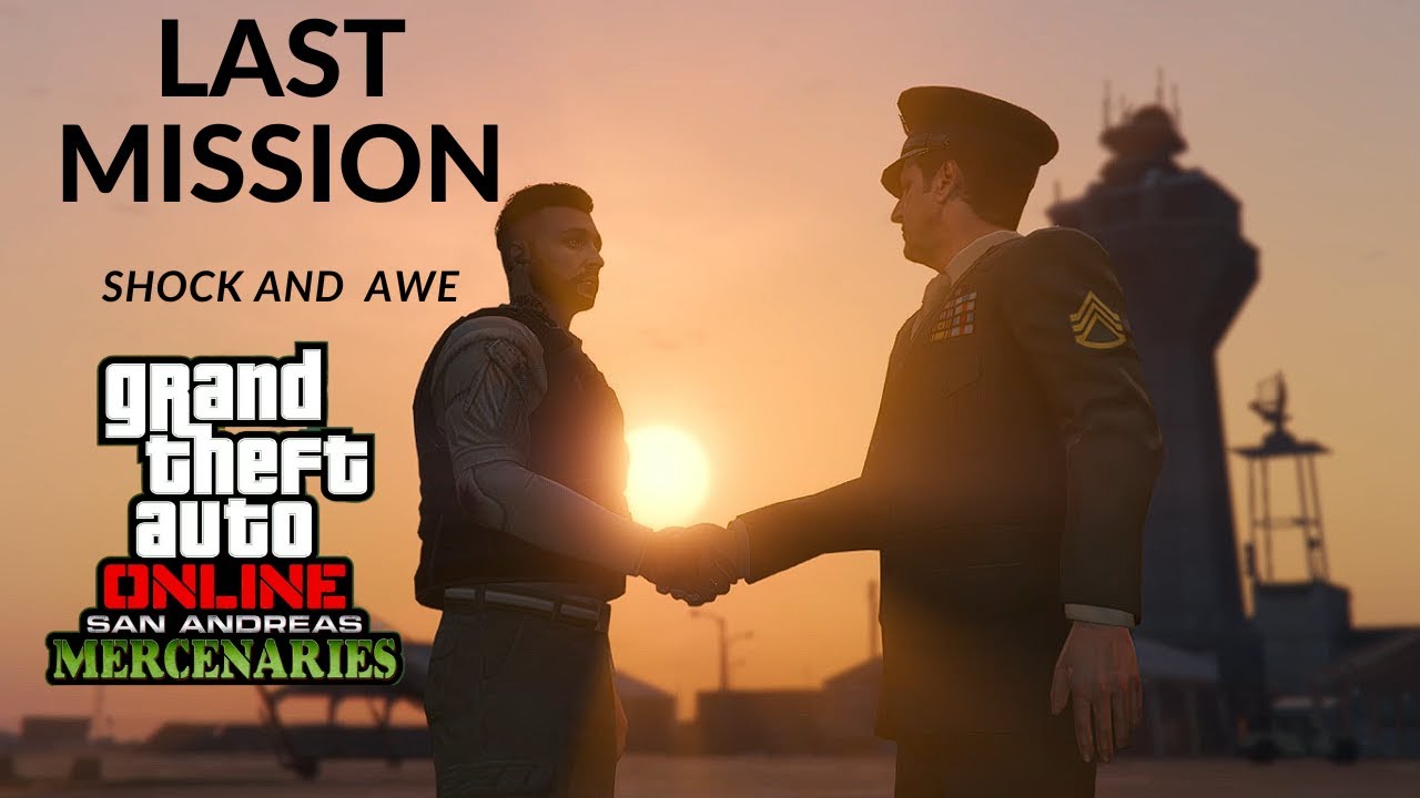 GTA 5 ONLINE NEW DLC | SAN ANDREAS MERCENARIES | LAST MISSION | SOLO ...