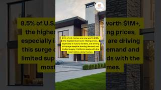 U.S. Homes Worth $1M Hit Record High in 2024. #luxuryhomes #realestate U.S. Homes Worth $1M Hit Record High in 2024. #luxuryhomes #realestate
