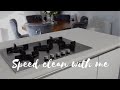 Speed clean with me UK [motivational speed cleaning]