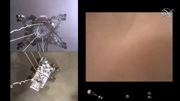 NASA RELEASES VIDEO OF PERSEVERANCE ROVER LANDING ON MARS in 8K (8K ULTRA HD) Upscaled No Music