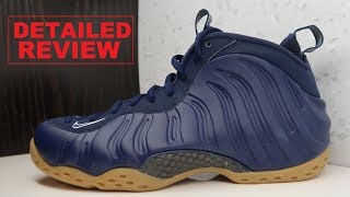 air foamposite one navy gum