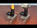 How to make a rocket stove from cement and an old fire extinguisher