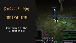 Everquest P99 - Druid: Ding Level 60!!!!! Love that POTG!