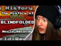 Jimmy here reacts to the history of blindfolded world records