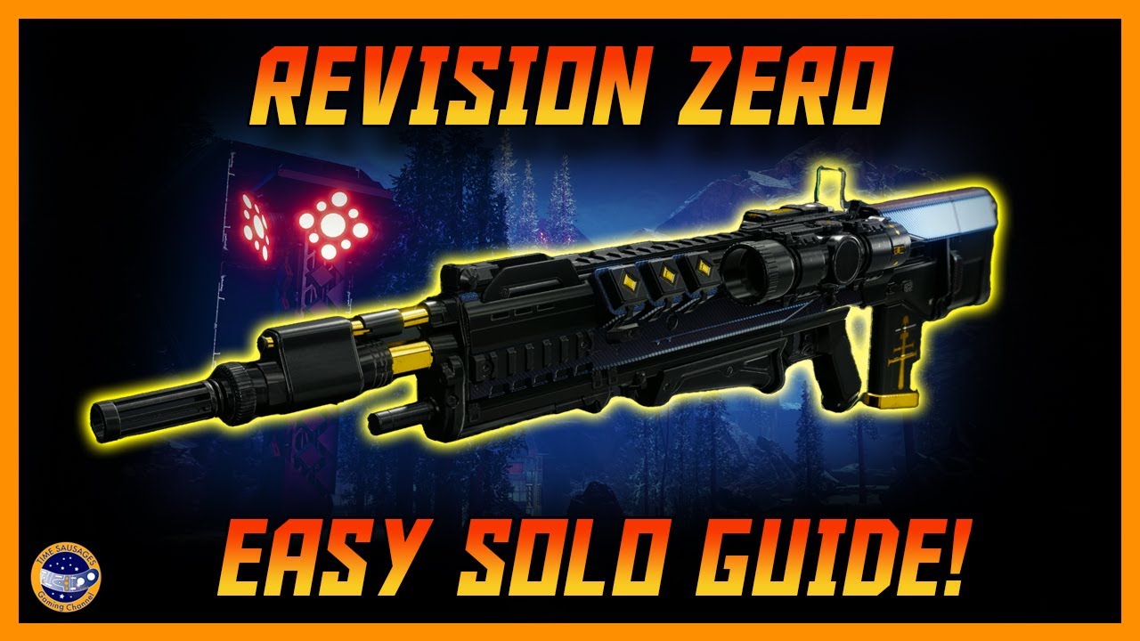 Руководство по прохождению экзотического квеста Revision Zero в одиночном режиме: безупречное вып...