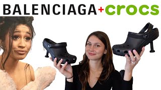 Luxury Balenciaga Croc Heels - Try On and Review!