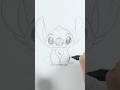 How to draw Stitch! #liloandstitch