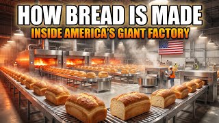 Inside America's Giant Bread Factory | Full Manufacturing Process 2026 😱
